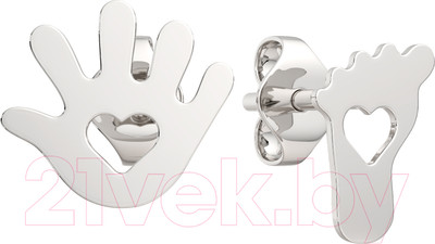 Серьги из серебра ZORKA 0390055.ZZ