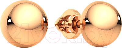 Серьги из розового золота ZORKA 300203.14K.R