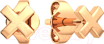 Серьги из розового золота ZORKA 300309.14K.R