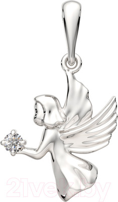 Подвеска из серебра ZORKA 0440150 (с фианитами)