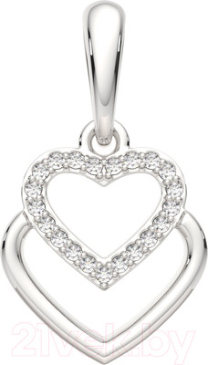 Подвеска из серебра ZORKA 0440254 (с фианитами)