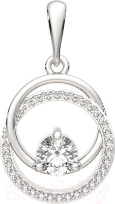 Подвеска из серебра ZORKA 0440255 (с фианитами)