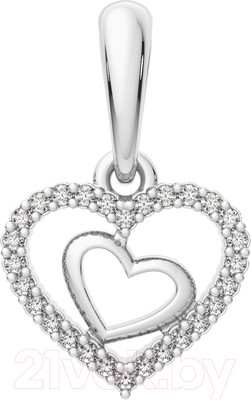 Подвеска из серебра ZORKA 0440262 (с фианитами)