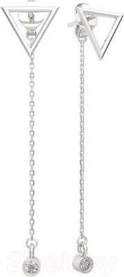 Серьги из серебра ZORKA 0310571 (с фианитами)