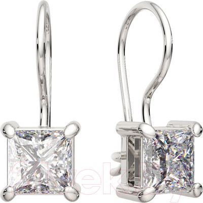 Серьги из серебра ZORKA 03101195 (с фианитами)