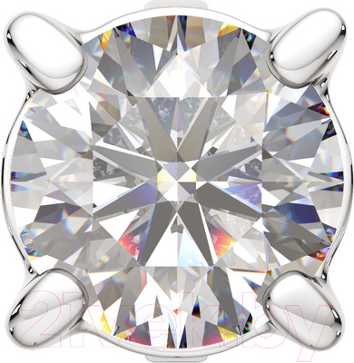 Моносерьга из белого золота ZORKA 3D00389.14K.W (с бриллиантом)