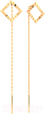 Серьги из розового золота ZORKA 390073.9K.R