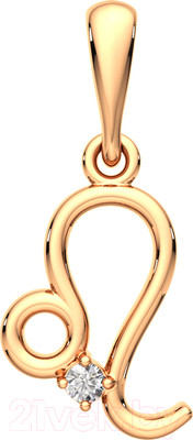 Подвеска из розового золота ZORKA 440665.14K.R (с фианитами)