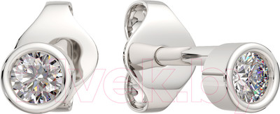 Серьги из серебра ZORKA 0310011