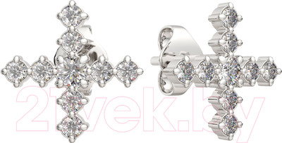 Серьги из серебра ZORKA 0310893 (с фианитами)