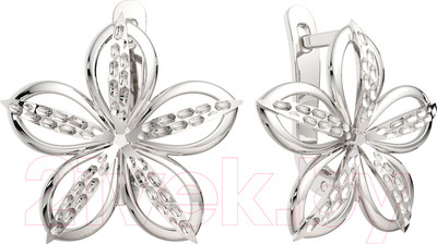 Серьги из серебра ZORKA 0300006