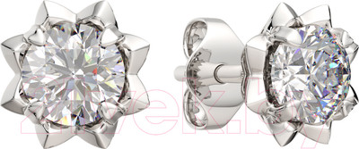 Серьги из серебра ZORKA 0310720.ZZ (с фианитами)