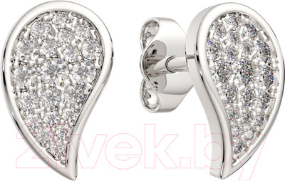 Серьги из серебра ZORKA 0310726.ZZ (с фианитами)
