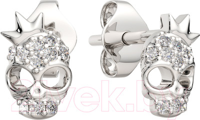 Серьги из серебра ZORKA 0310731.ZZ (с фианитами)