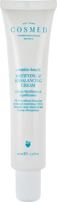 Крем для лица Cosmed Cosmeceuticals Complete Benefit Matifyng&Rebalancing Себорегулирующий (40мл)