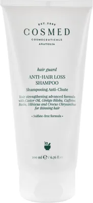 Шампунь для волос Cosmed Cosmeceuticals Hair Guard Anti Hair Loss Укрепляющий защитный (200мл)