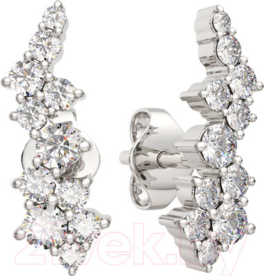 Серьги из серебра ZORKA 0310795.ZZ (с фианитами)