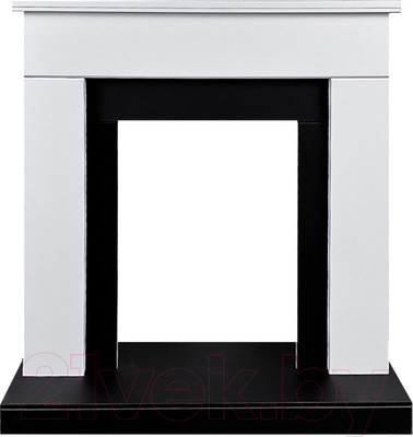 Портал для камина Смолком Detroit STD-ASP (бьянко белый/черный)