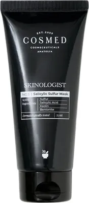 Маска для лица кремовая Cosmed Cosmeceuticals Skinologist Salicylic Sulfur Mask глиняная (75мл)