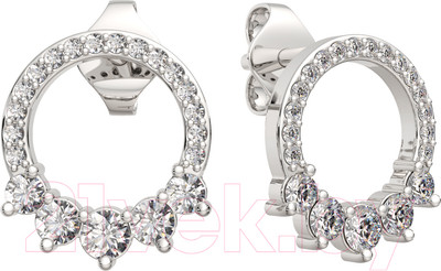 Серьги из серебра ZORKA 0310649.ZZ (с фианитами)