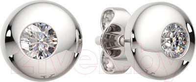 Серьги из серебра ZORKA 0310656.ZZ (с фианитами)