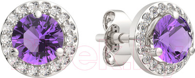 Серьги из серебра ZORKA 0310671.ZZ (с фианитами)