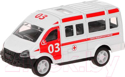 Автомобиль игрушечный Пламенный мотор Спецтранспорт Автодорога Машина скорая помощь / 870667