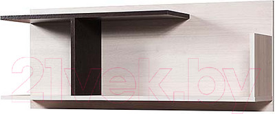 Полка Мебель-Класс Имидж-2 (венге/ясень шимо светлый)