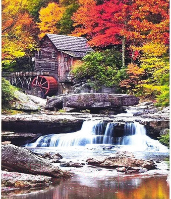 Набор алмазной вышивки Darvish Водяная мельница / DV-9512-10