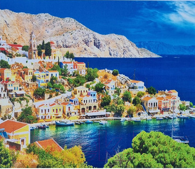 Набор алмазной вышивки Darvish Однажды в Греции / DV-9512-17