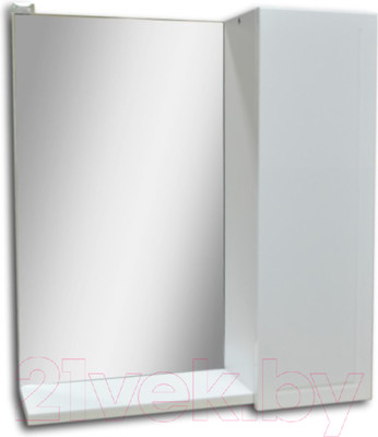 Шкаф с зеркалом для ванной Гамма 09Ф8 (правый)