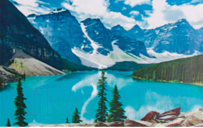 Набор алмазной вышивки Darvish Озеро Морейн / DV-9516-1