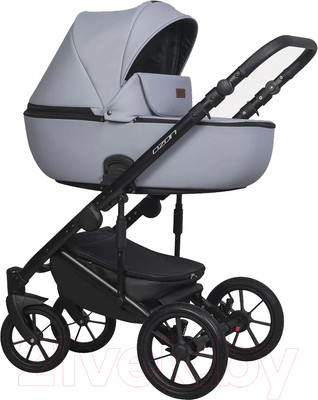 Детская универсальная коляска Riko Basic Ozon Pastel 2 в 1 (04/серый)