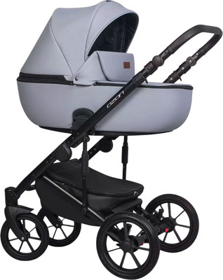 Детская универсальная коляска Riko Basic Ozon Pastel 3 в 1 (04/серый)