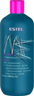 Шампунь для волос Estel Me Это цвет + ламинирование Для окрашенных и тонированных волос (400мл)