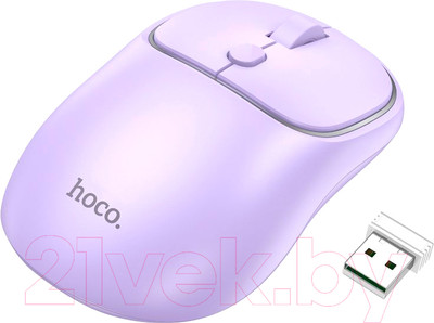 Мышь Hoco GM25 (пурпурный)