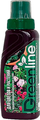 Удобрение GREENLINE Для цветов и комнатных растений / 011-Ц-285 (285мл)
