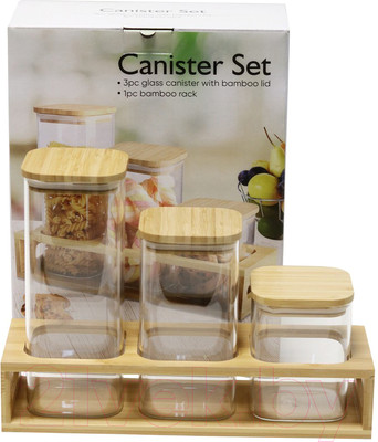 Набор емкостей для хранения Белбогемия 94124-5 / 105038 (3шт)