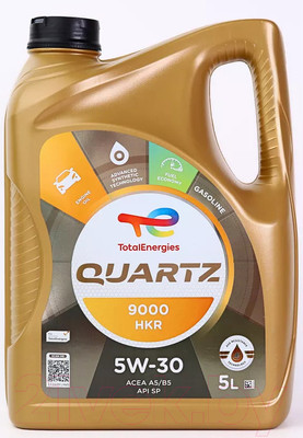Моторное масло Total Quartz 9000 HKR 5W30 / 230349 (5л)