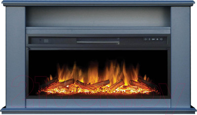 Каминокомплект Смолком Govard V42 + Vision 42 LOG LED (серый графит)