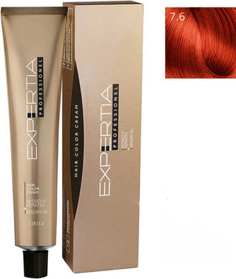 Крем-краска для волос Farcom Expertia Professionel тон 7.6 (100мл)
