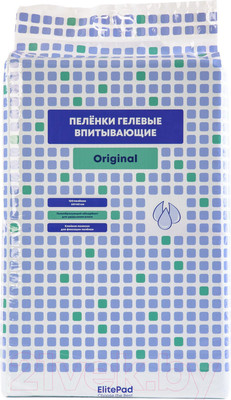 Одноразовая пеленка для животных ElitePad Original 60x60см 2810/EP (100шт)