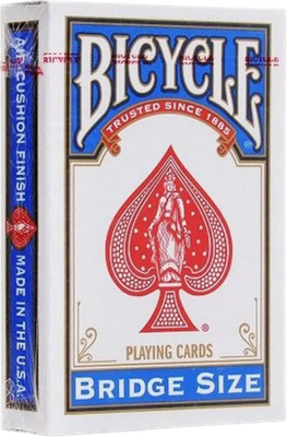 Игральные карты Bicycle Rider Back Bridge Size / 1004995-b (синий)