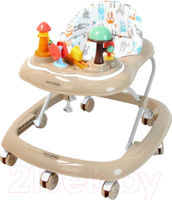 Ходунки Amarobaby Running Baby / AB23-21RB-12 (коричневый)