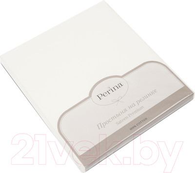 Простыня для малышей Perina На резинке / ПР-160.1 (айвори)