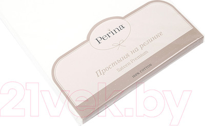 Простыня для малышей Perina На резинке / ПРО-75x75.2 (молочный)