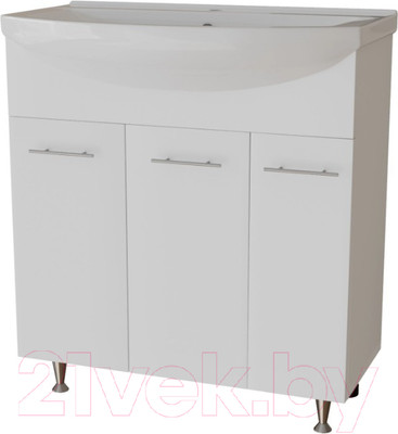 Тумба под умывальник Mixline Вега 75 553564