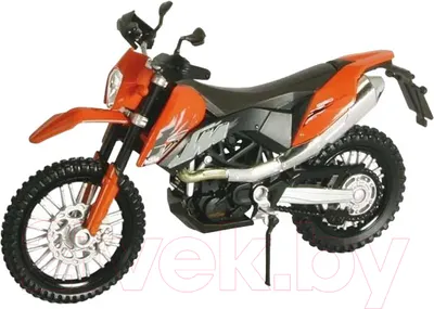 Масштабная модель мотоцикла Welly KTM 690 Enduro R / 12816PW (оранжевый)