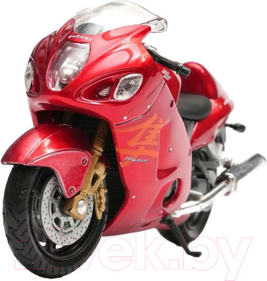 Масштабная модель мотоцикла Welly Suzuki Hayabusa / 12828PW (красный)