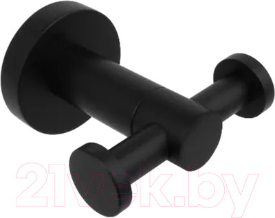 Крючок для ванной Aquatek Вега AQ4002MB (черный матовый)